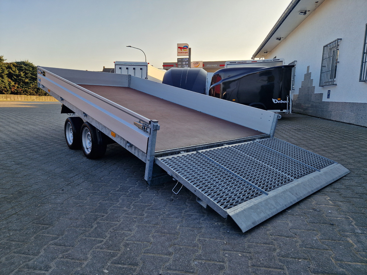 Hapert Indigo HT-2 405x201x30cm ankippbar Heckklappe Seilwinde 3500kg - Maskinsläp: bild 3 Hapert Indigo HT-2 405x201x30cm ankippbar Heckklappe Seilwinde 3500kg - Maskinsläp: bild 3