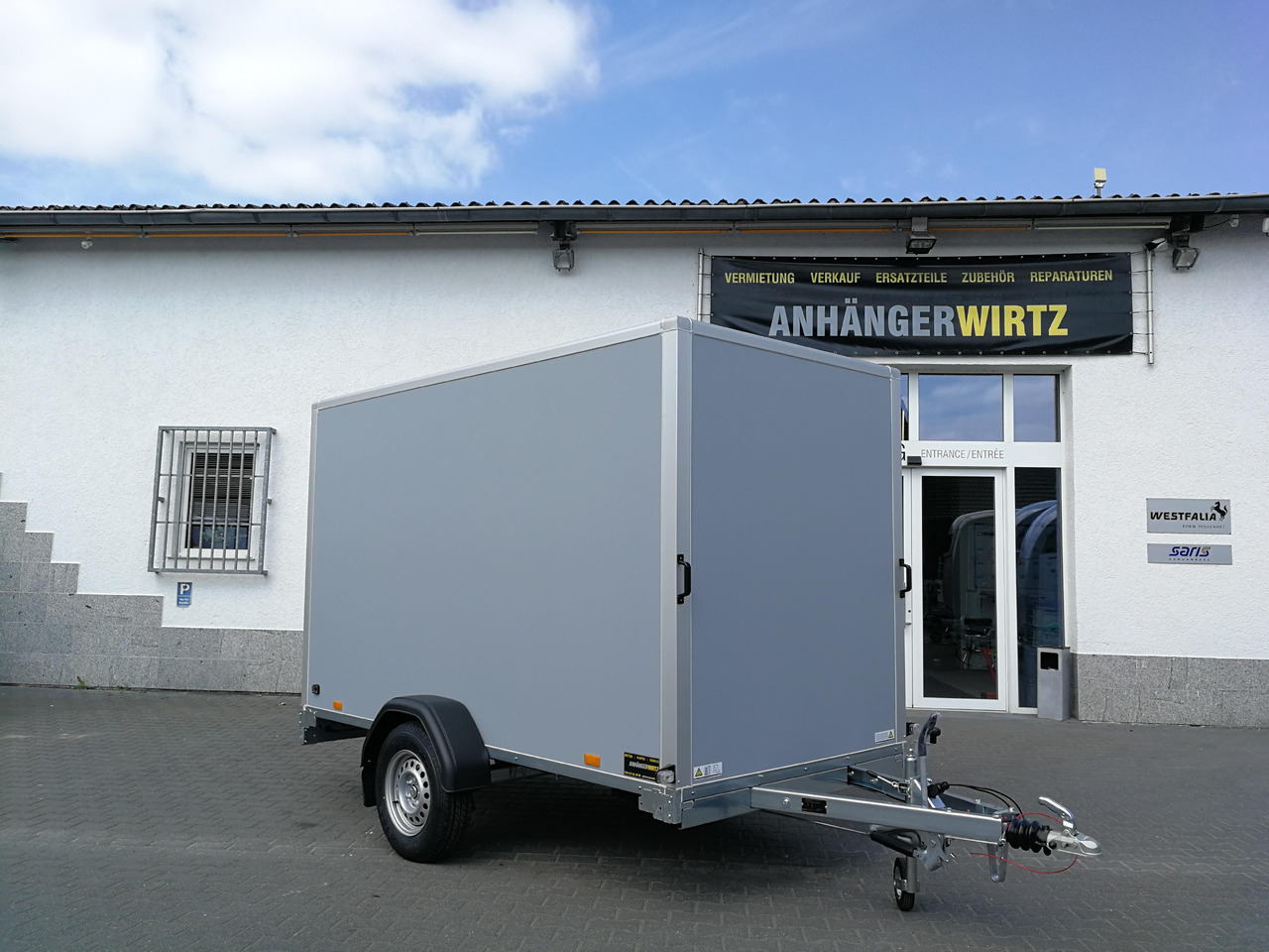 Saris Koffer GO 306 306x154x180cm GFK grau (M) 1500kg Modell 2025 - Skåpsläp: bild 3 Saris Koffer GO 306 306x154x180cm GFK grau (M) 1500kg Modell 2025 - Skåpsläp: bild 3