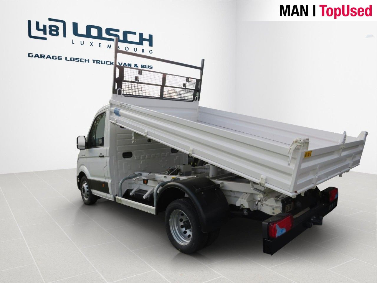 MAN TGE 6.160 4X2 L3 SB EK Kipper RWD MAN TGE 6.160 4X2 L3 SB EK Meiller-DSK RWD - Transportbil med tippflak: bild 4 MAN TGE 6.160 4X2 L3 SB EK Kipper RWD MAN TGE 6.160 4X2 L3 SB EK Meiller-DSK RWD - Transportbil med tippflak: bild 4