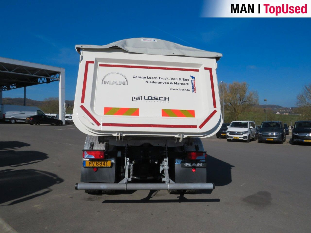 MAN TGS 41.480 8x4 BB CH Schmitz Muldenkipper Klima - Liftdumper lastbil: bild 5 MAN TGS 41.480 8x4 BB CH Schmitz Muldenkipper Klima - Liftdumper lastbil: bild 5