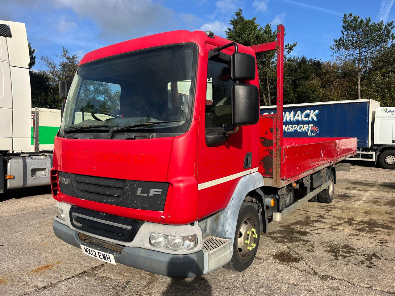 DAF LF 45 160 - Flakbil: bild 2 DAF LF 45 160 - Flakbil: bild 2