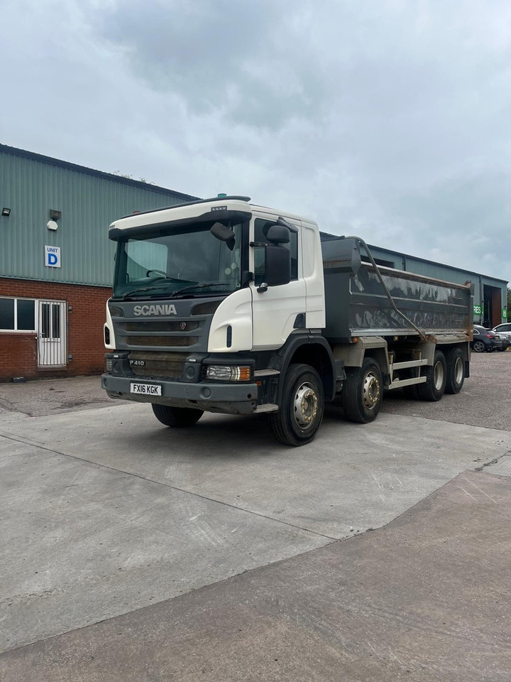 Scania P410 8x4 Tipper - Tippbil lastbil: bild 1 Scania P410 8x4 Tipper - Tippbil lastbil: bild 1