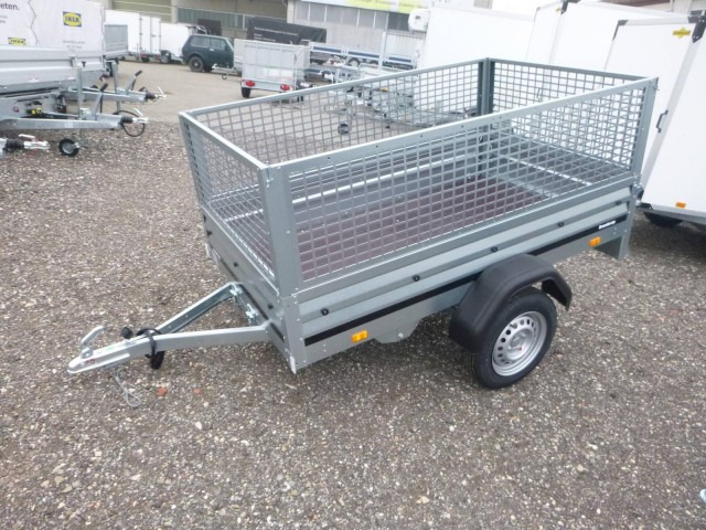 Brenderup Kippi 200, 1205SUB 2030 x 1160 x 350 mm, mit Laubgitter 50 cm - Bilsläp: bild 2 Brenderup Kippi 200, 1205SUB 2030 x 1160 x 350 mm, mit Laubgitter 50 cm - Bilsläp: bild 2