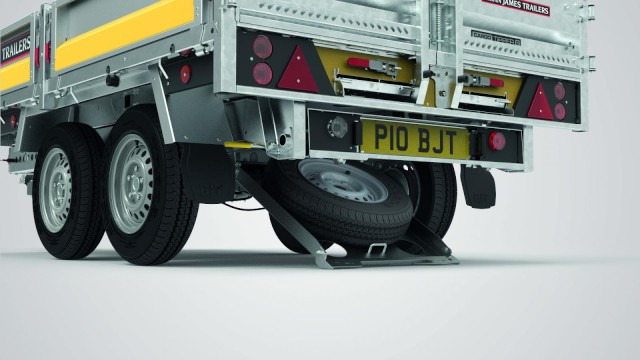 Brian James Cargo Tipper 526 Heckkipper 526-2716-27-2-12, 2700 x 1600 x 300 mm, 2,7 to. - Tippsläp: bild 5 Brian James Cargo Tipper 526 Heckkipper 526-2716-27-2-12, 2700 x 1600 x 300 mm, 2,7 to. - Tippsläp: bild 5