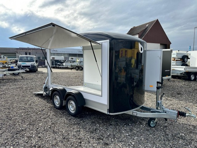 Cheval Liberte Debon Roadster 500 Sandwich Verkaufsklappe 2600 kg, 100 km/h, 320x167x200cm - Skåpsläp: bild 1 Cheval Liberte Debon Roadster 500 Sandwich Verkaufsklappe 2600 kg, 100 km/h, 320x167x200cm - Skåpsläp: bild 1