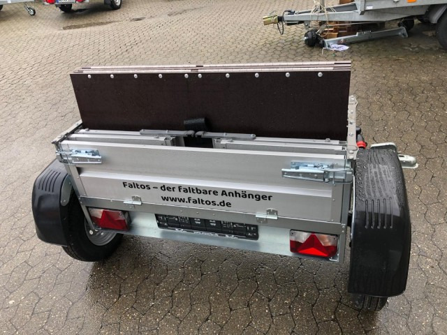 Faltos mini Tieflader faltbarer Anhänger, 750 kg, 2000 x 1000 x 300 mm - Bilsläp: bild 2 Faltos mini Tieflader faltbarer Anhänger, 750 kg, 2000 x 1000 x 300 mm - Bilsläp: bild 2