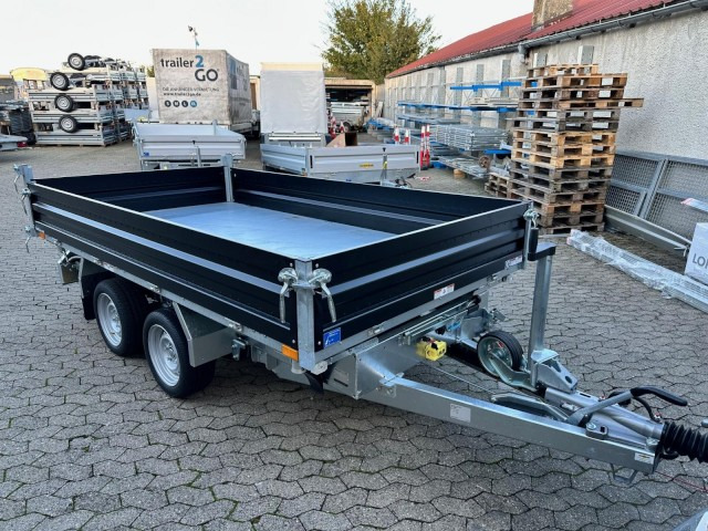 Humbaur 3-Seitenkipper HTK 3500.31 Alu black edition , 3140 x 1750 x 350 mm, 3,5 to. - Tippsläp: bild 2 Humbaur 3-Seitenkipper HTK 3500.31 Alu black edition , 3140 x 1750 x 350 mm, 3,5 to. - Tippsläp: bild 2