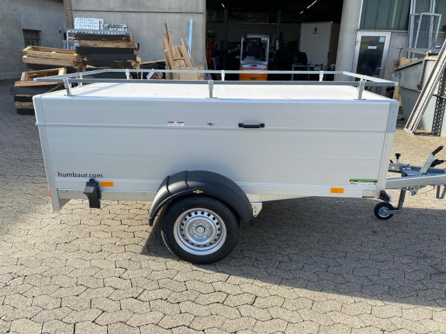 Humbaur HA 132513-5 mit Holz-Alu Deckel mit Reling 1300 kg, 2510 x 1310 x 500mm, 100 km/h - Bilsläp: bild 4 Humbaur HA 132513-5 mit Holz-Alu Deckel mit Reling 1300 kg, 2510 x 1310 x 500mm, 100 km/h - Bilsläp: bild 4