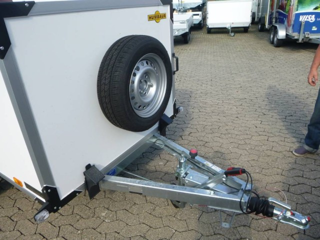 Humbaur Koffer HK 132513-10P, 100 km/h 1,3 t. 2510 x 1310 x 1000 mm - Skåpsläp: bild 2 Humbaur Koffer HK 132513-10P, 100 km/h 1,3 t. 2510 x 1310 x 1000 mm - Skåpsläp: bild 2
