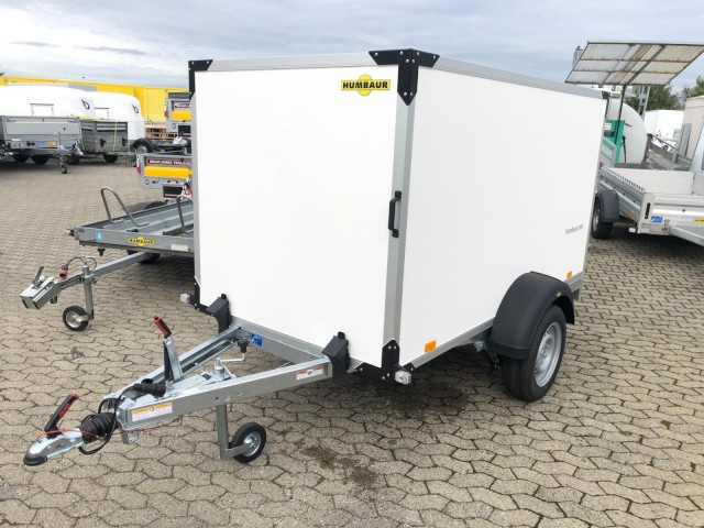 Humbaur Koffer HK 132513-13P, 100 km/h 1,3 t. 2510 x 1310 x 1400 mm - Skåpsläp: bild 1 Humbaur Koffer HK 132513-13P, 100 km/h 1,3 t. 2510 x 1310 x 1400 mm - Skåpsläp: bild 1