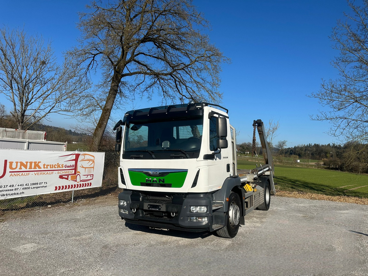 MAN TGM 15.290 4x2 Absetzkipper - Liftdumper lastbil: bild 1 MAN TGM 15.290 4x2 Absetzkipper - Liftdumper lastbil: bild 1