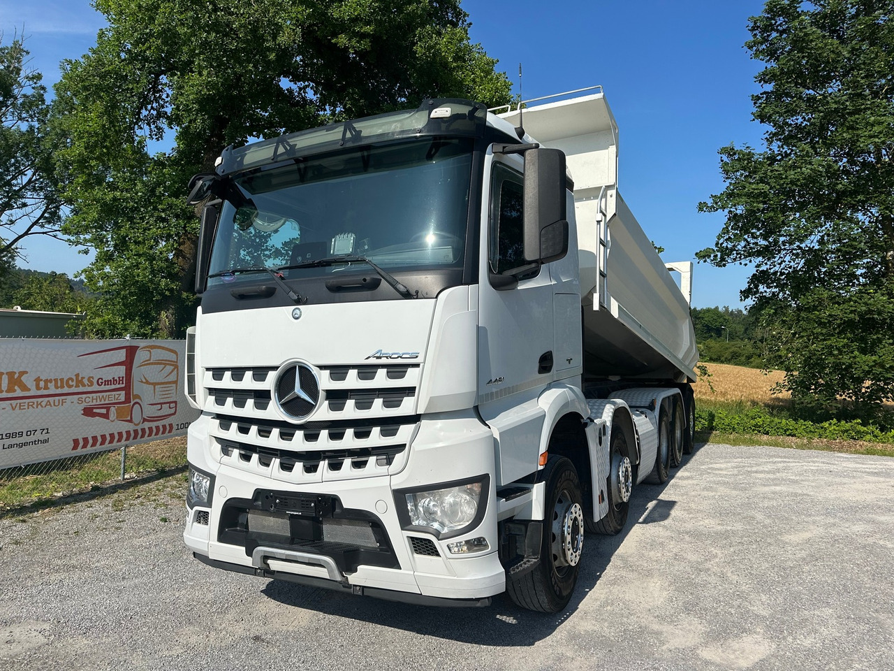 MERCEDES-BENZ Arocs 4451 10x4 Kipper - Tippbil lastbil: bild 1 MERCEDES-BENZ Arocs 4451 10x4 Kipper - Tippbil lastbil: bild 1