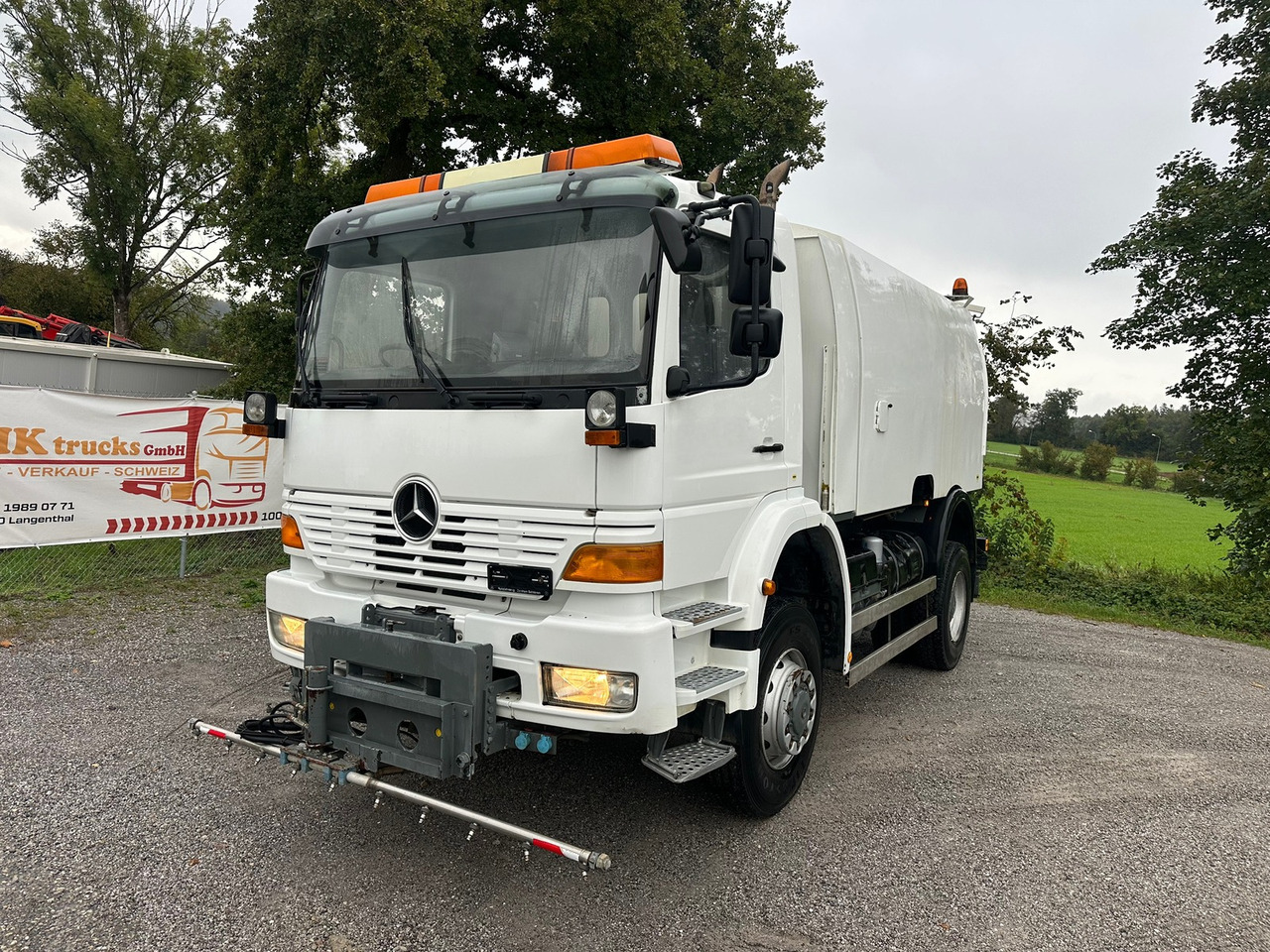 MERCEDES-BENZ Atego 1823 4x4 Faun 7m3 - Sopmaskin: bild 1 MERCEDES-BENZ Atego 1823 4x4 Faun 7m3 - Sopmaskin: bild 1