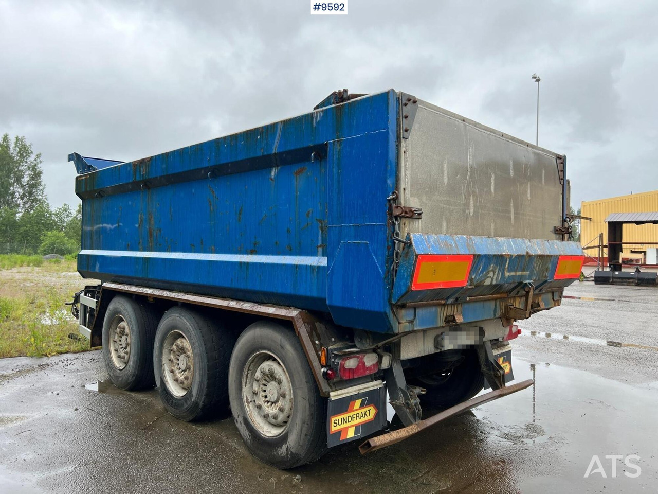3-axle gravel trailer Alhu - Tippsläp: bild 3 3-axle gravel trailer Alhu - Tippsläp: bild 3