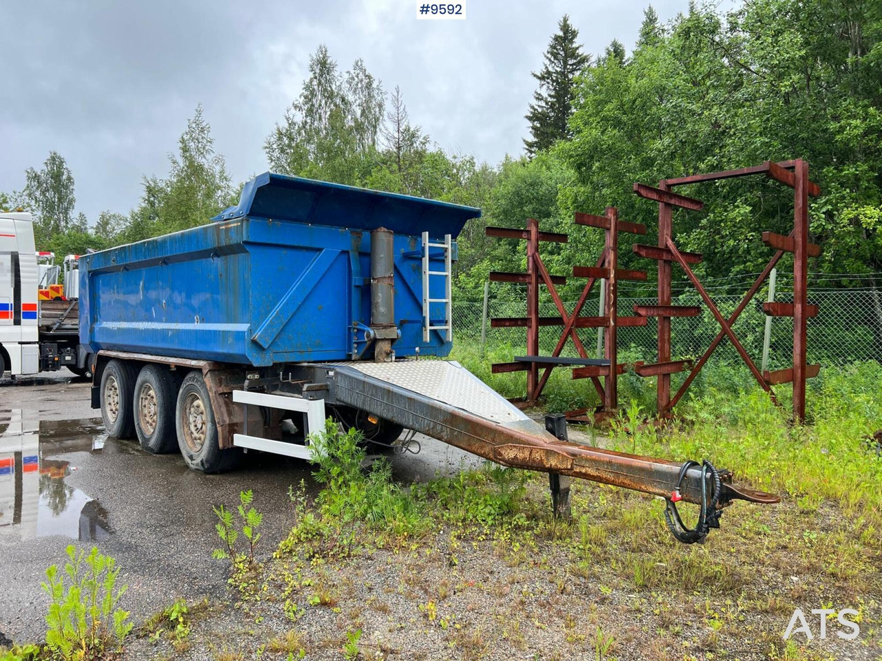 3-axle gravel trailer Alhu - Tippsläp: bild 1 3-axle gravel trailer Alhu - Tippsläp: bild 1