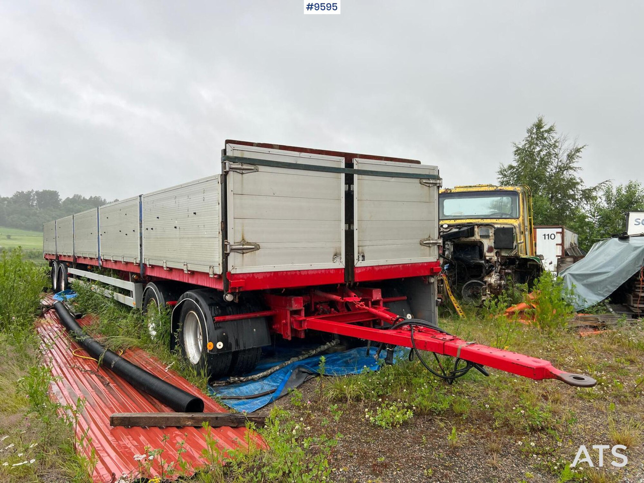 4 axligt NÄRKO släp med lämmar - Flaksläp: bild 3 4 axligt NÄRKO släp med lämmar - Flaksläp: bild 3