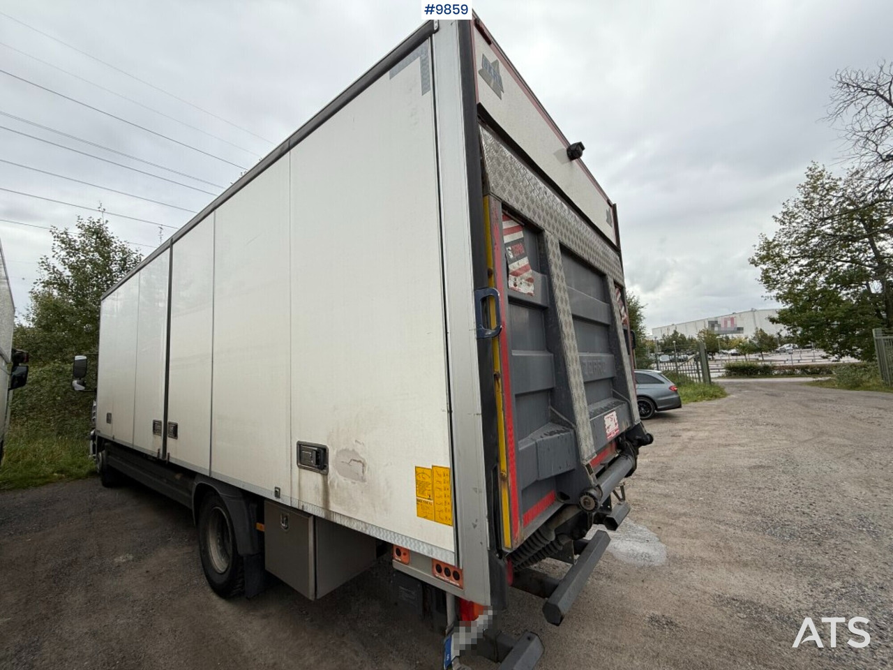 Box Truck Mercedes Benz Atego 1524 with openable side - Lastbil med skåp: bild 3 Box Truck Mercedes Benz Atego 1524 with openable side - Lastbil med skåp: bild 3