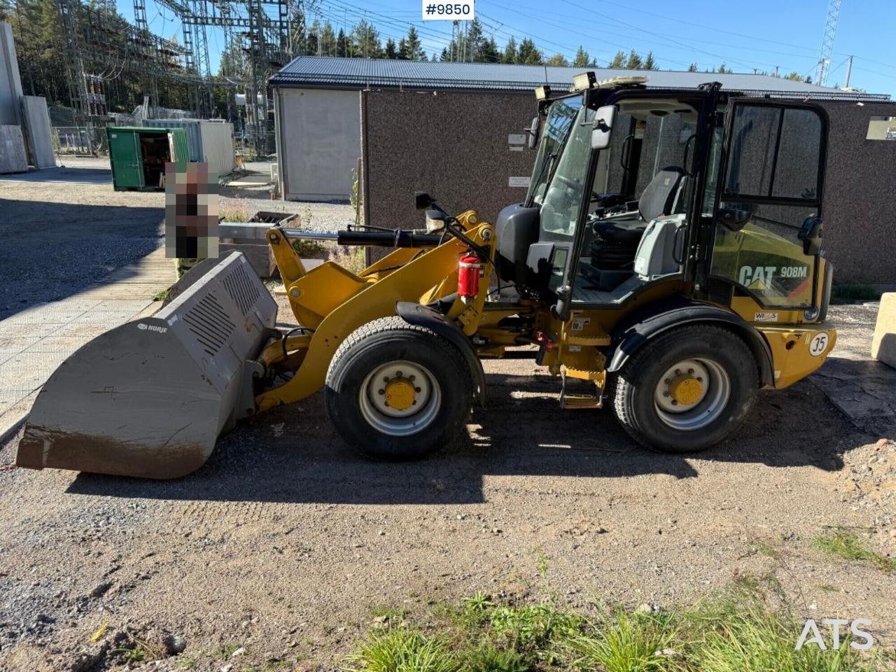 CAT 908M Wheel loader with Gears - Hjullastare: bild 4 CAT 908M Wheel loader with Gears - Hjullastare: bild 4