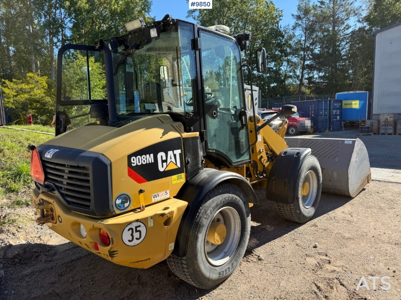 CAT 908M Wheel loader with Gears - Hjullastare: bild 3 CAT 908M Wheel loader with Gears - Hjullastare: bild 3