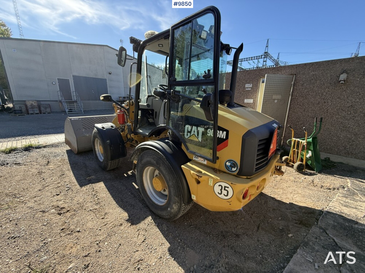 CAT 908M Wheel loader with Gears - Hjullastare: bild 5 CAT 908M Wheel loader with Gears - Hjullastare: bild 5