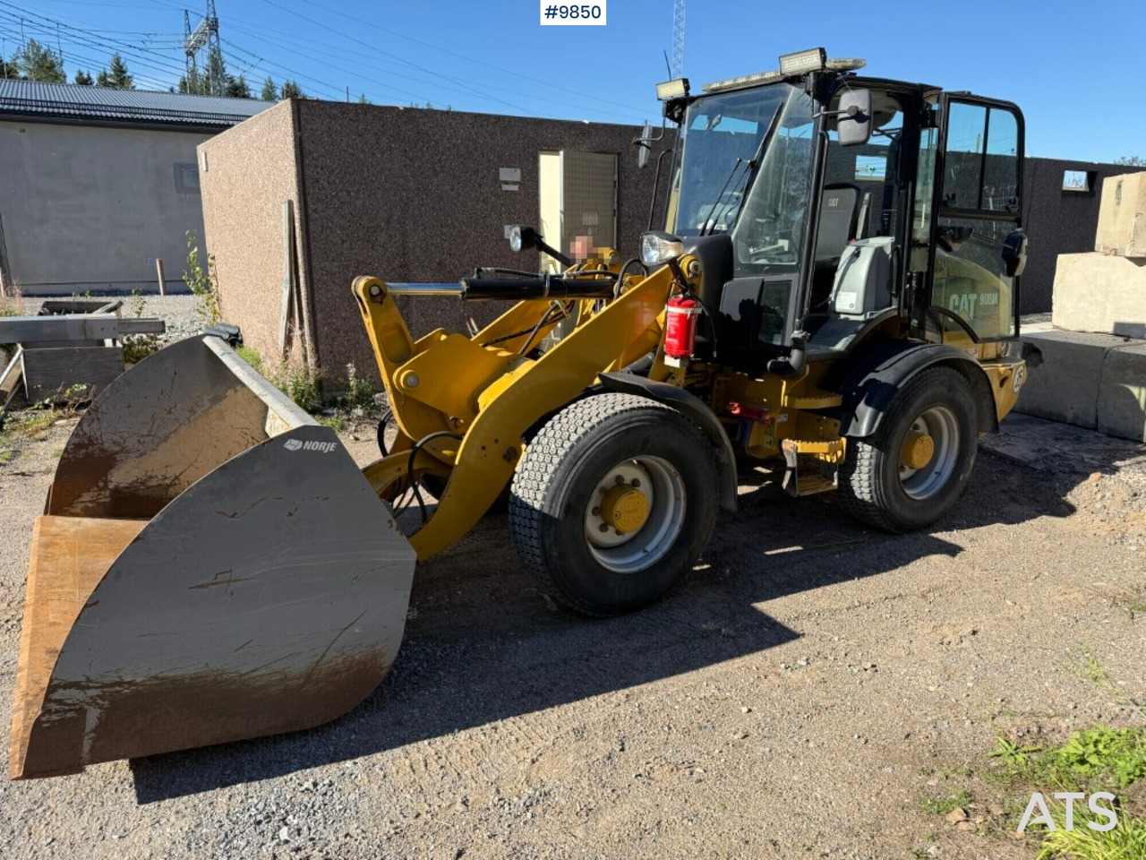 CAT 908M Wheel loader with Gears - Hjullastare: bild 1 CAT 908M Wheel loader with Gears - Hjullastare: bild 1