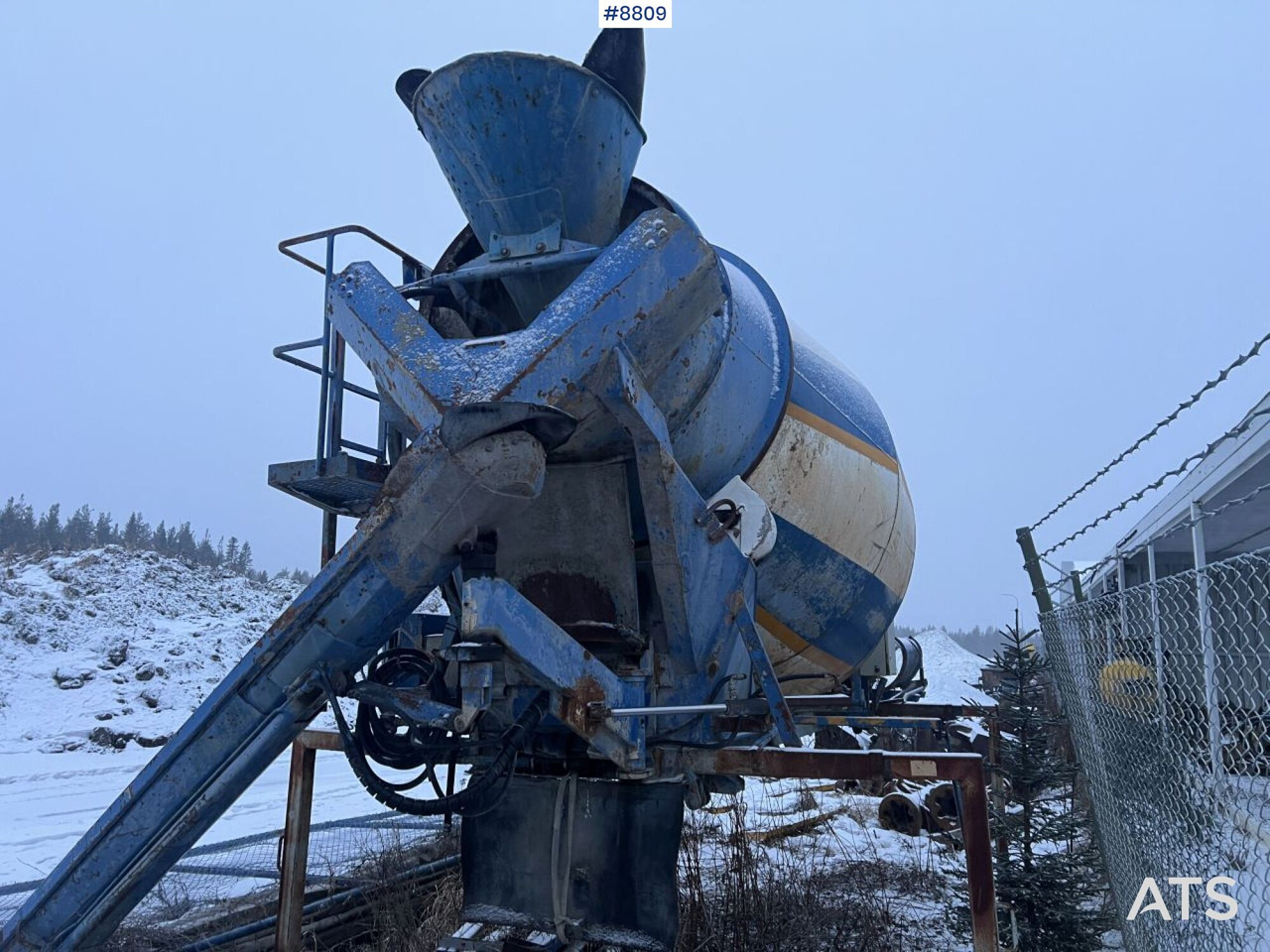 Concrete rotator 6 m3 with Laxo attachment - Betongroterare: bild 2 Concrete rotator 6 m3 with Laxo attachment - Betongroterare: bild 2