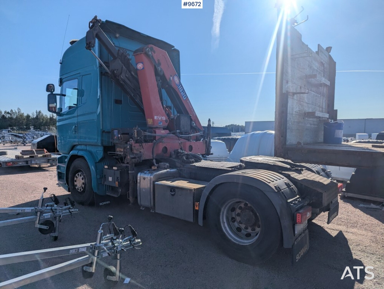 Tractor unit with crane Scania R410 4X2 - Dragbil: bild 2 Tractor unit with crane Scania R410 4X2 - Dragbil: bild 2