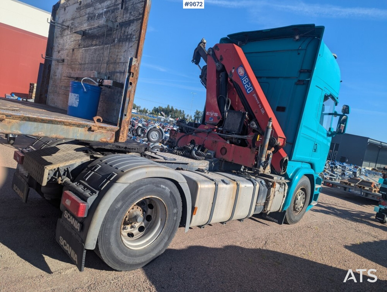 Tractor unit with crane Scania R410 4X2 - Dragbil: bild 4 Tractor unit with crane Scania R410 4X2 - Dragbil: bild 4