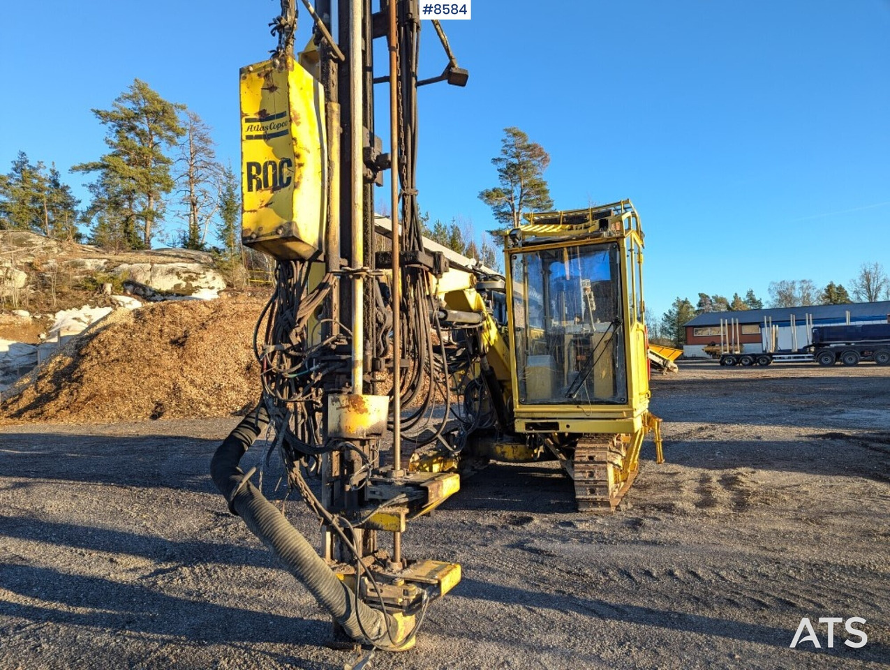 Drill rigg Atlas Copco ROC 642 HP with cab (SEE VIDEO) - Borrmaskin: bild 3 Drill rigg Atlas Copco ROC 642 HP with cab (SEE VIDEO) - Borrmaskin: bild 3