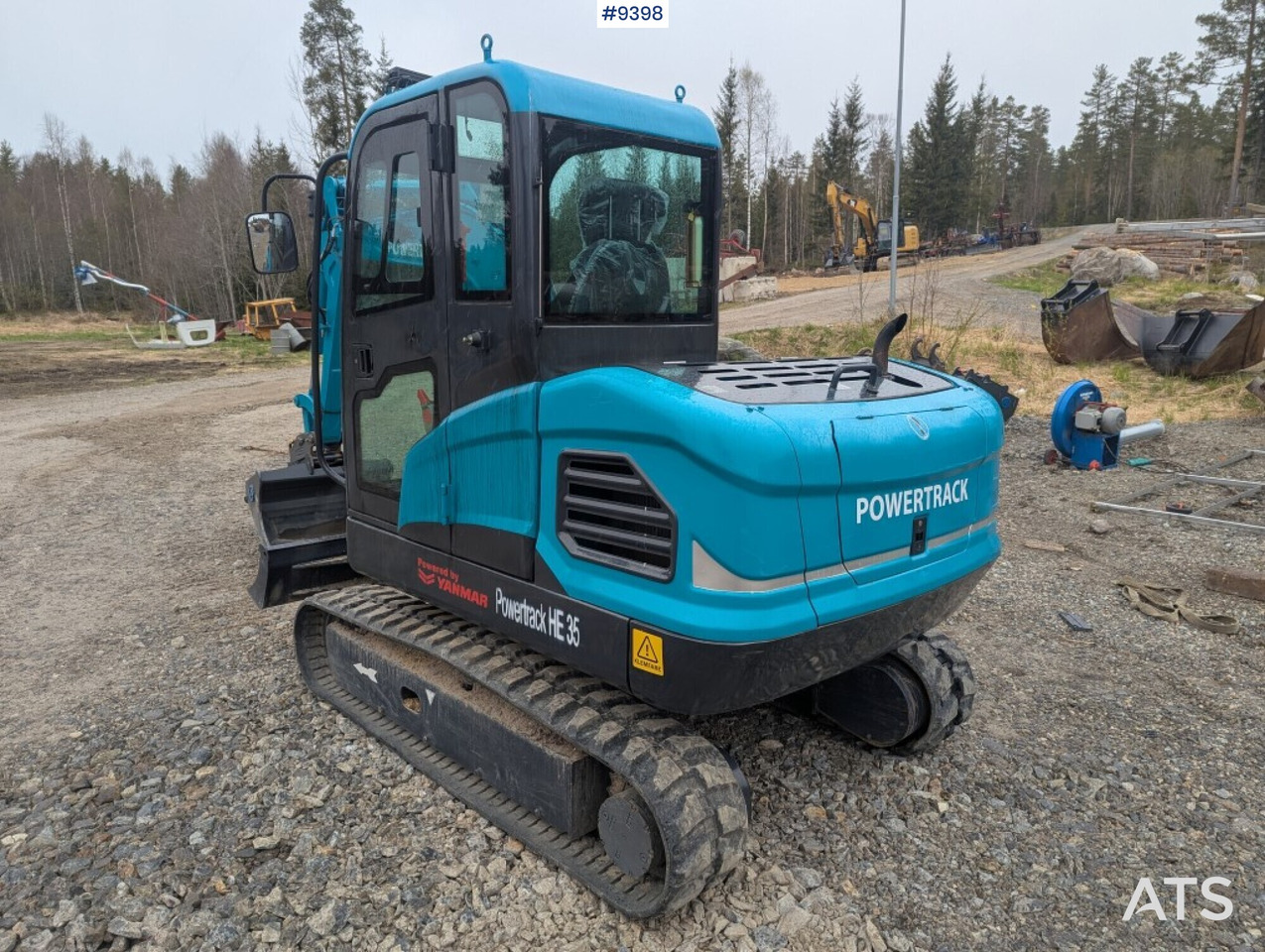 Excavator Powertrack HE 35 with buckets (see video) - Minigrävmaskin: bild 3 Excavator Powertrack HE 35 with buckets (see video) - Minigrävmaskin: bild 3