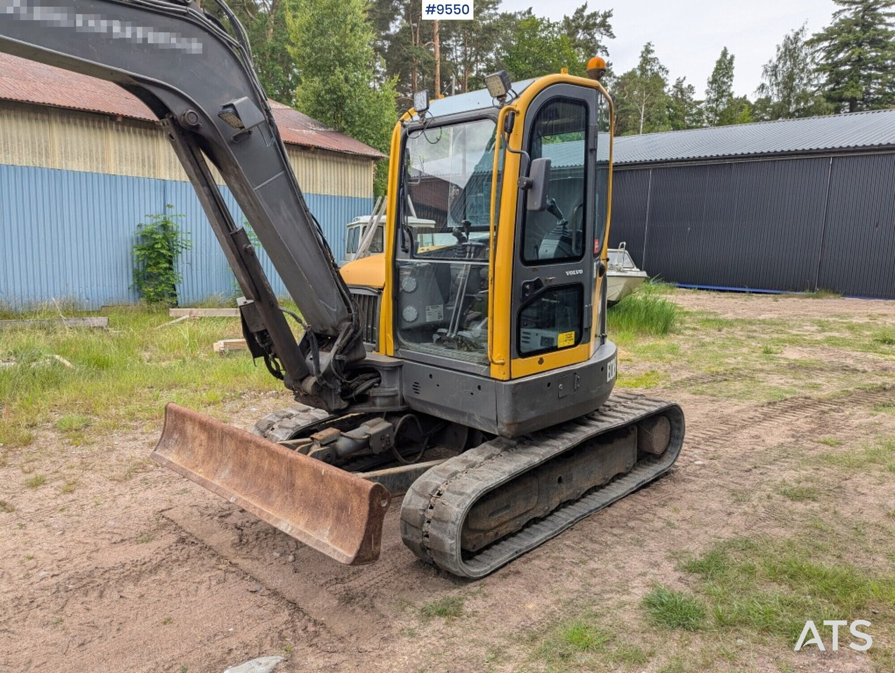 Excavator Volvo Ecr58 with tiltrotator and bucket - Minigrävmaskin: bild 3 Excavator Volvo Ecr58 with tiltrotator and bucket - Minigrävmaskin: bild 3