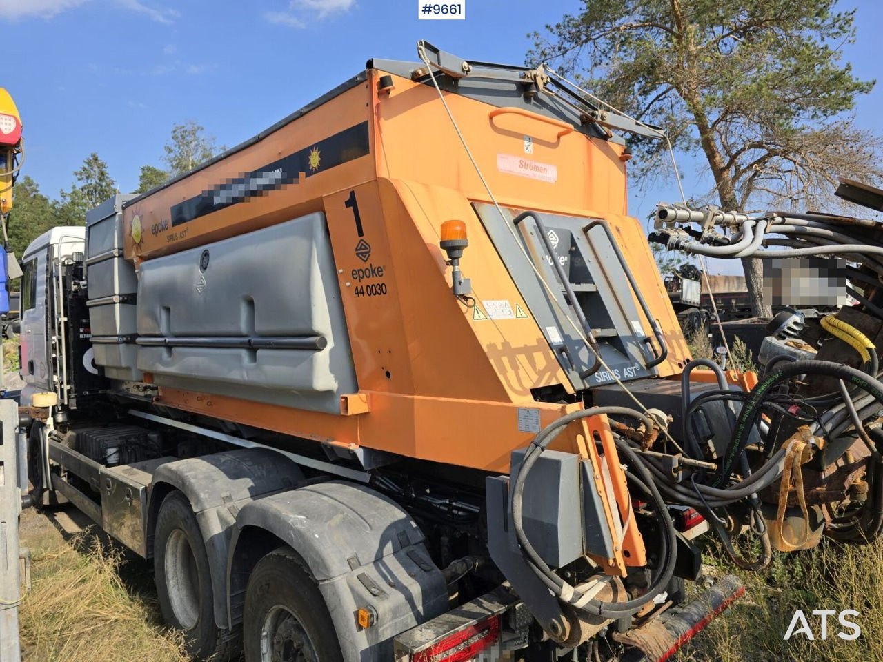 Lastväxlare lastbil Hooklift Truck  MAN TGX 25.500: bild 13
