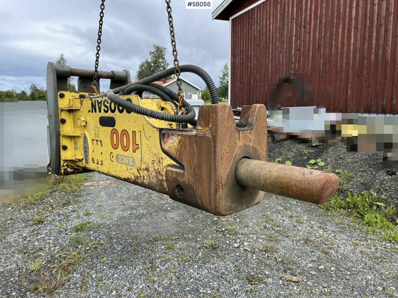 Hydraulic hammer Soosan SB100TS-P - Hydraulisk hammare: bild 1 Hydraulic hammer Soosan SB100TS-P - Hydraulisk hammare: bild 1