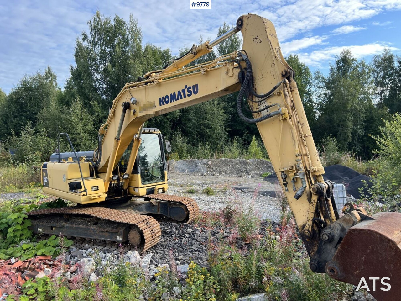 KOMATSU PC210LC-8 Excavator with buckets - Bandgrävare: bild 1 KOMATSU PC210LC-8 Excavator with buckets - Bandgrävare: bild 1