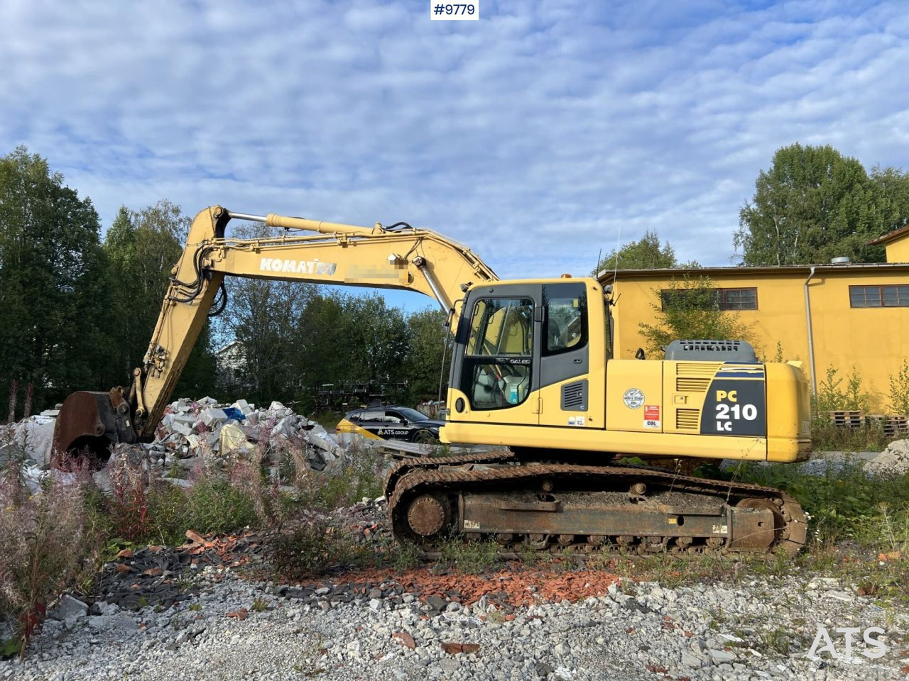 KOMATSU PC210LC-8 Excavator with buckets - Bandgrävare: bild 2 KOMATSU PC210LC-8 Excavator with buckets - Bandgrävare: bild 2