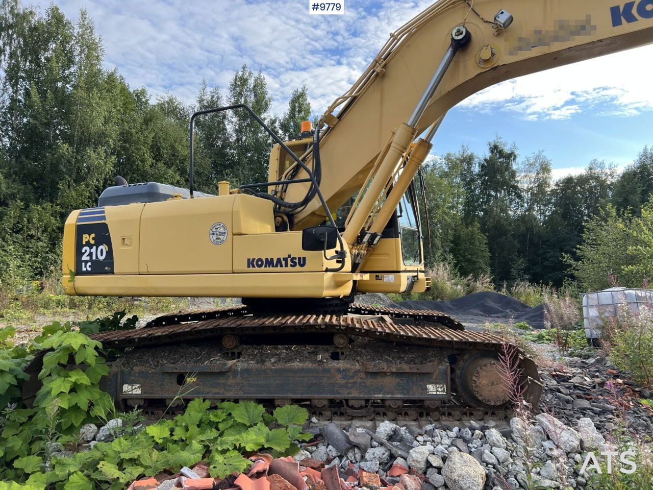 KOMATSU PC210LC-8 Excavator with buckets - Bandgrävare: bild 4 KOMATSU PC210LC-8 Excavator with buckets - Bandgrävare: bild 4