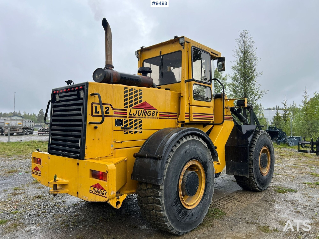 Ljungby L14 Wheel loader (VIDEO) - Hjullastare: bild 4 Ljungby L14 Wheel loader (VIDEO) - Hjullastare: bild 4