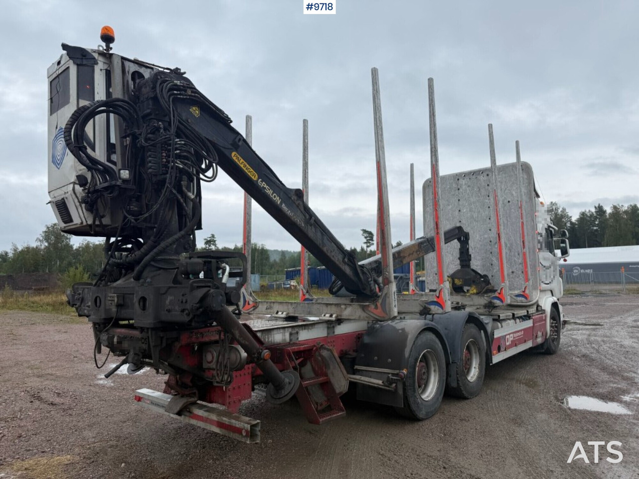 Log truck Scania R520 with crane - Timmerbil, Kranbil: bild 5 Log truck Scania R520 with crane - Timmerbil, Kranbil: bild 5