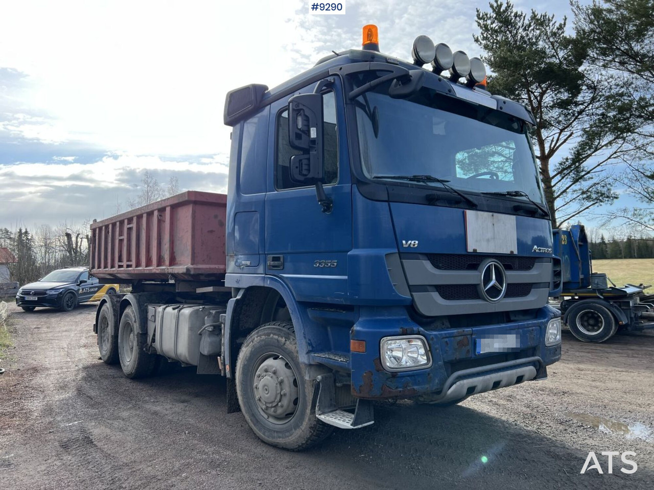 MERCEDES-BENZ ACTROS 934.18 with LAXO QUICK LOCK (3 different types) - Lastväxlare lastbil: bild 5 MERCEDES-BENZ ACTROS 934.18 with LAXO QUICK LOCK (3 different types) - Lastväxlare lastbil: bild 5