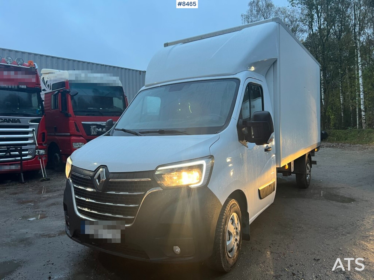 Renault master with tail lift - Volymskåp: bild 1 Renault master with tail lift - Volymskåp: bild 1