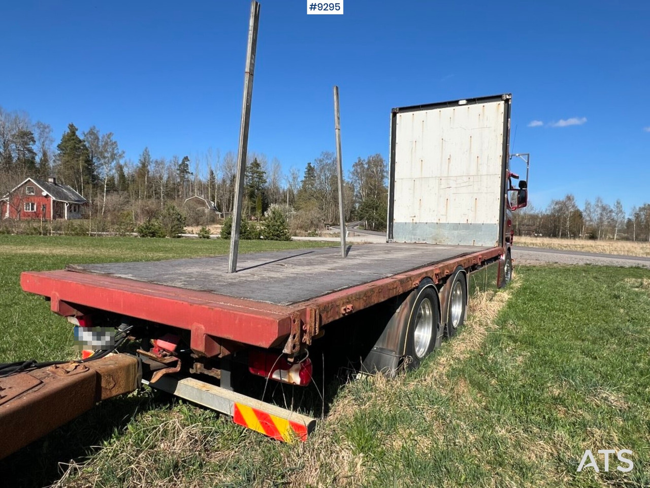 SCANIA R480 LB with flatbed, trailer and dolly REP. OBJECT - Flakbil: bild 3 SCANIA R480 LB with flatbed, trailer and dolly REP. OBJECT - Flakbil: bild 3