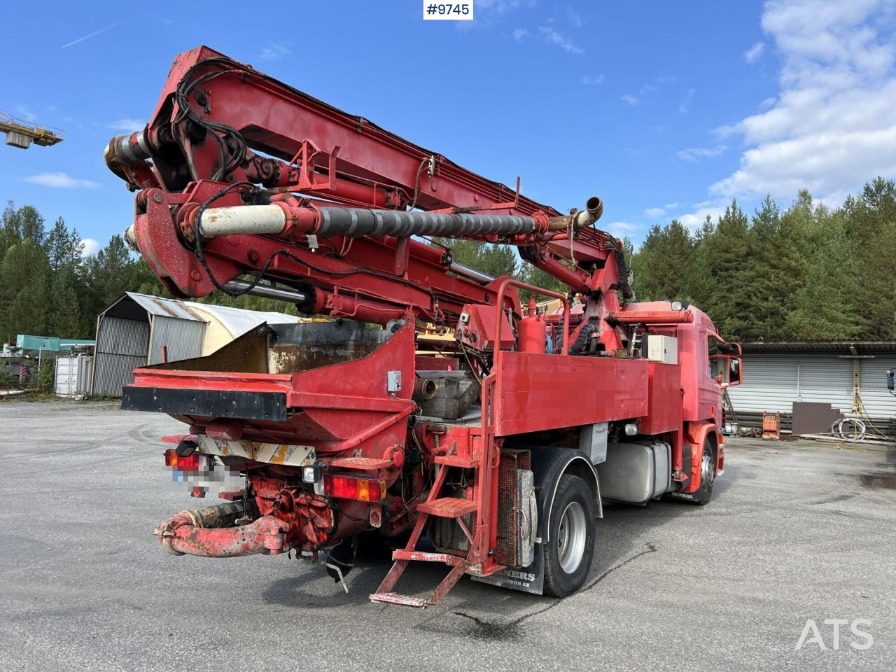 Scania P230 with Concrete pump - Betongpump: bild 4 Scania P230 with Concrete pump - Betongpump: bild 4