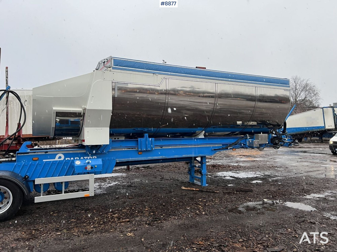 Asphalt trailer Parator Equipage - 2 axle and 3 axle - Semitrailer: bild 4 Asphalt trailer Parator Equipage - 2 axle and 3 axle - Semitrailer: bild 4