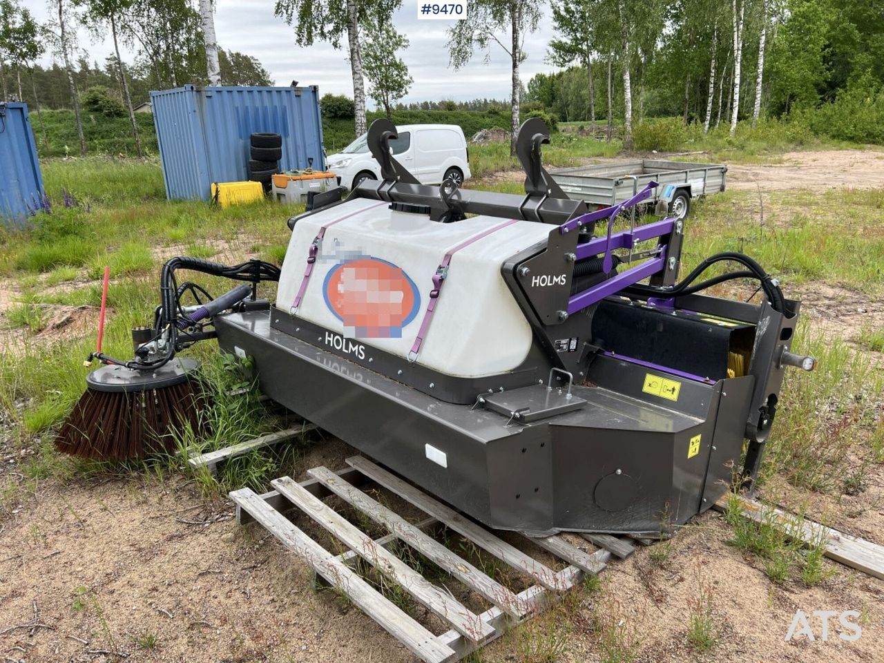 Sweeper HOLMS PH250B - Entreprenadutrustning: bild 4 Sweeper HOLMS PH250B - Entreprenadutrustning: bild 4