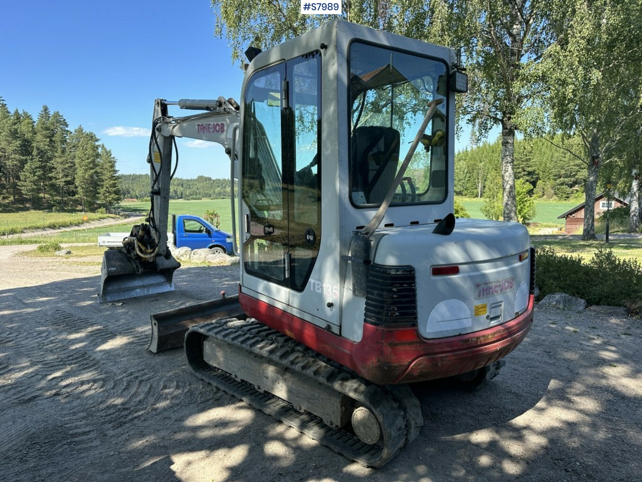 Take Job TB135 Mini excavator with Engcon tiltrotator and gears, See video - Grävmaskin: bild 2 Take Job TB135 Mini excavator with Engcon tiltrotator and gears, See video - Grävmaskin: bild 2
