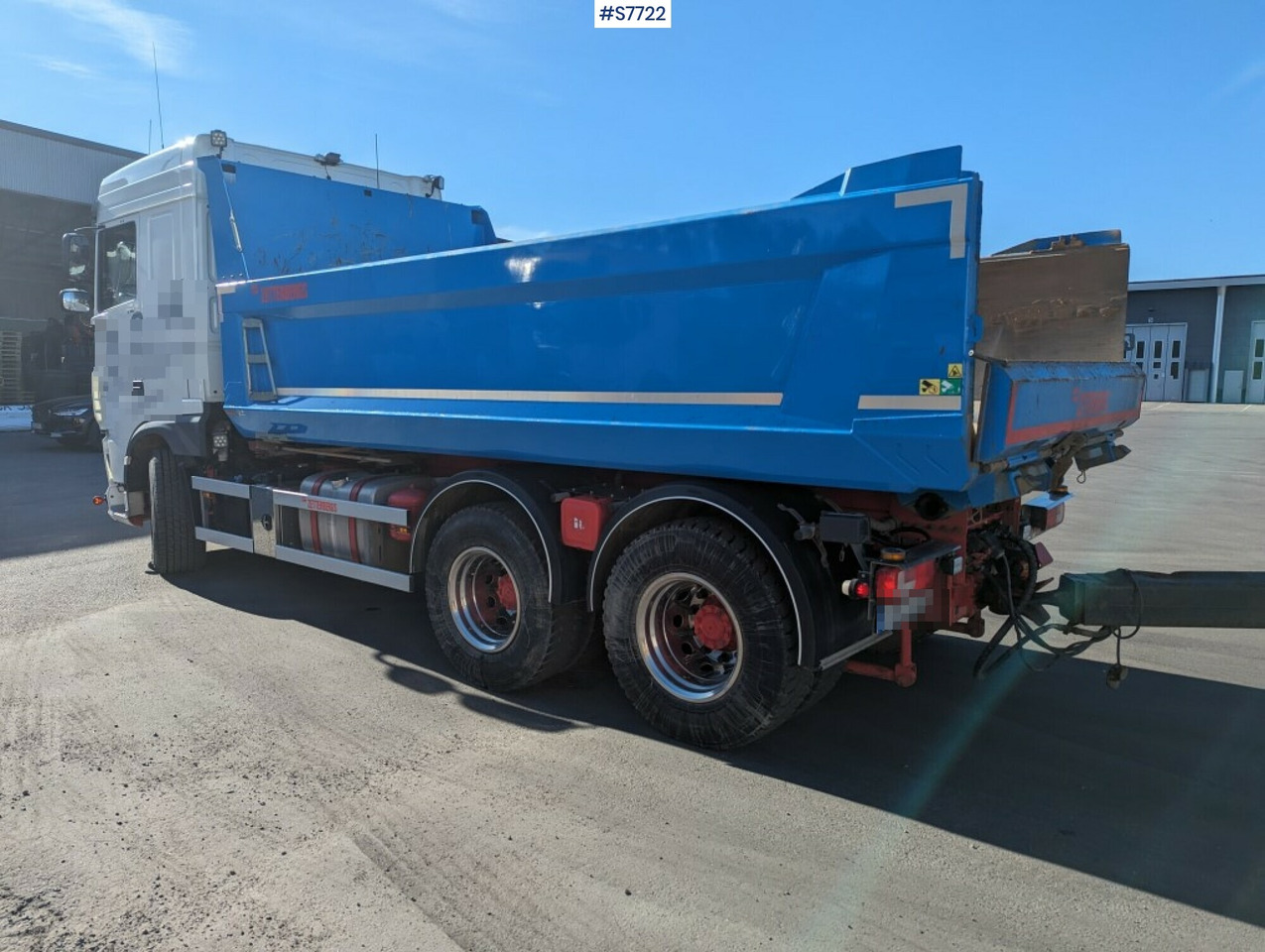 Tipper Truck DAF FAT XF530Z - Tippbil lastbil: bild 2 Tipper Truck DAF FAT XF530Z - Tippbil lastbil: bild 2