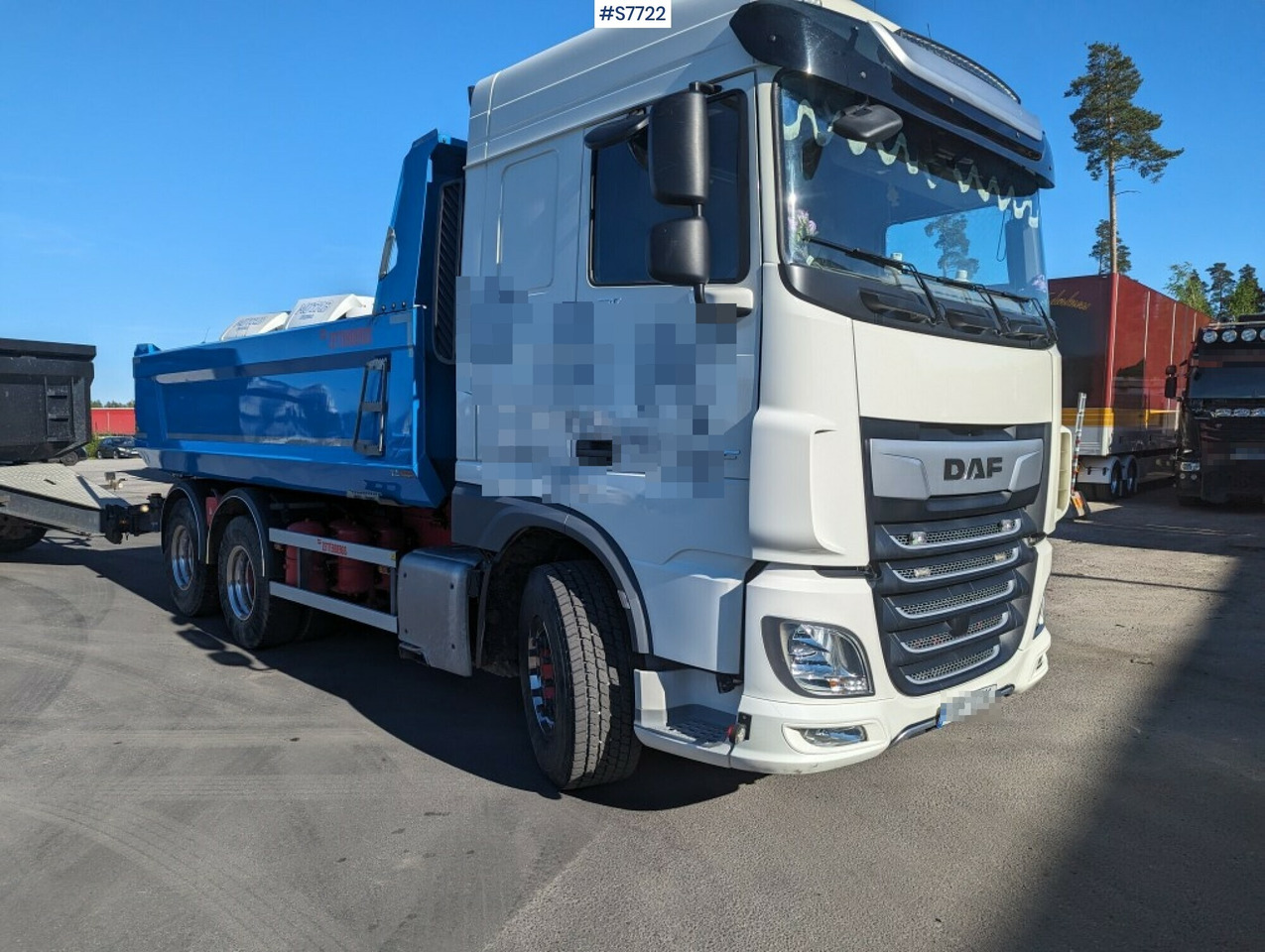 Tipper Truck DAF FAT XF530Z - Tippbil lastbil: bild 1 Tipper Truck DAF FAT XF530Z - Tippbil lastbil: bild 1