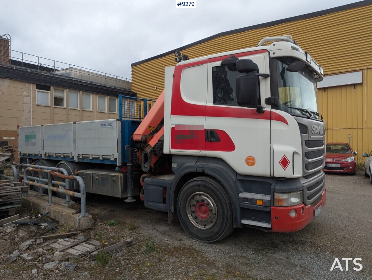 Tipper and crane Truck Scania R360 6X2 - Tippbil lastbil: bild 2 Tipper and crane Truck Scania R360 6X2 - Tippbil lastbil: bild 2