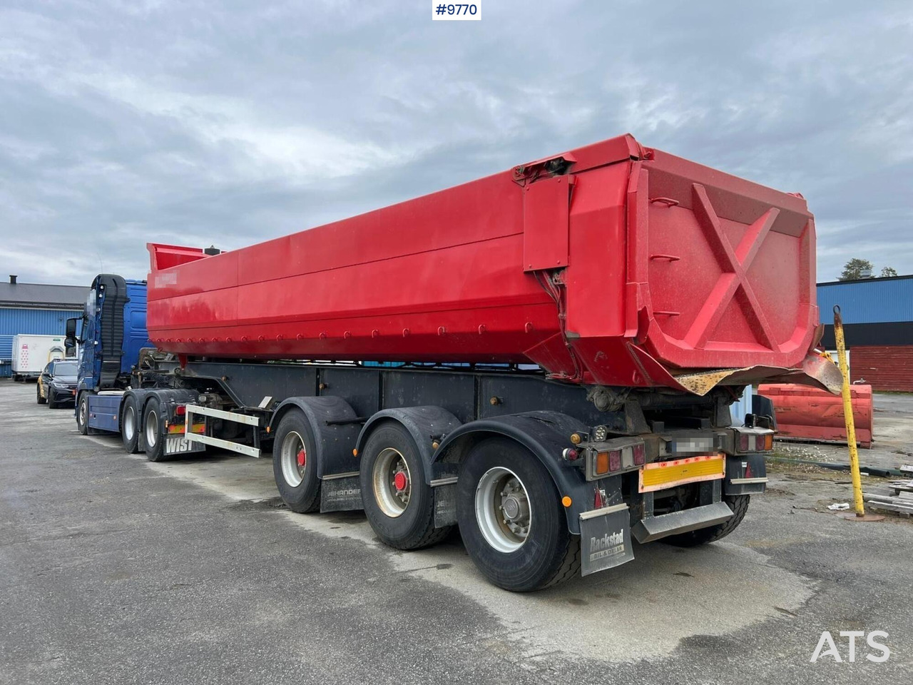 Tipper trailer Kilafors - Tippbil semitrailer: bild 3 Tipper trailer Kilafors - Tippbil semitrailer: bild 3