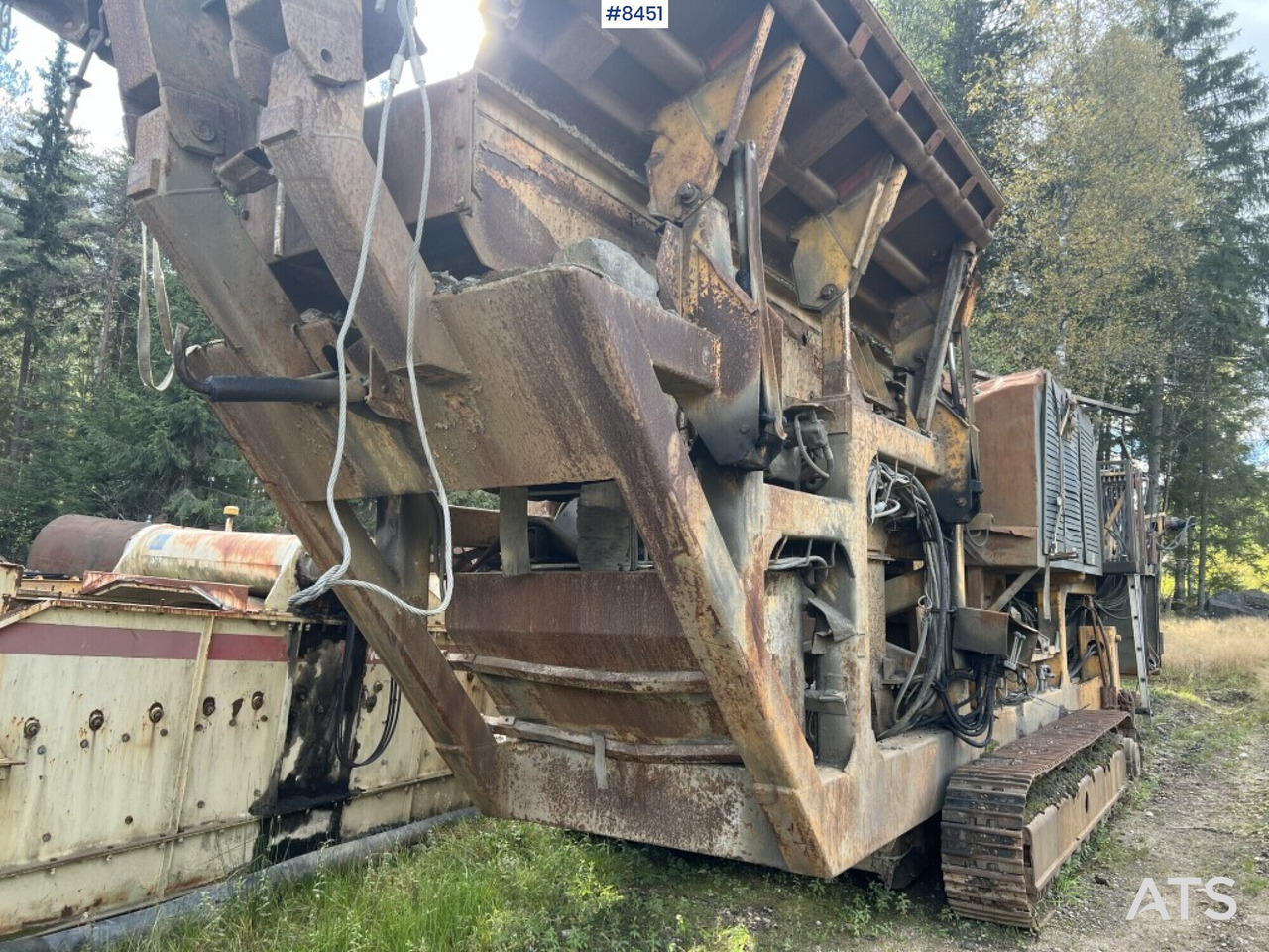 Track Crusher, Tesab, Type:10585 - Krossverk: bild 1 Track Crusher, Tesab, Type:10585 - Krossverk: bild 1